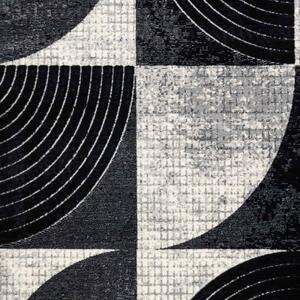 Vopi | Kusový koberec Girona 2755 681 black - 100 x 140 cm