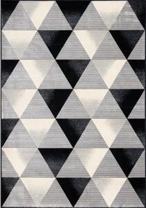 Vopi | Kusový koberec Girona 2061 681 black - 100 x 140 cm
