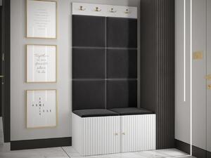 Předsíňová sestava Towiro Slim IV, Barva: bílá, Barva látek:: Manila 18 5903211220814