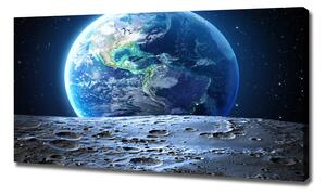 Moderní obraz canvas na rámu Planeta Země oc-81307374