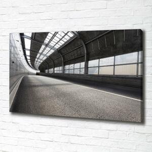 Foto obraz na plátně Cesta v tunelu oc-81367469