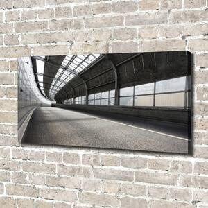 Foto obraz na plátně Cesta v tunelu oc-81367469