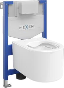 Mexen Fenix XS-F, podomítkový modul a závěsné WC Sofia, bílá, 6803354XX00