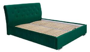 Hauss Moderní postel Amore (mnoho velikostních variant) Odstín postele: Potah skupiny I, Úložný prostor: ZÁKLADNÍ kostra bez úložného prostoru, Rozměr matrace: 160 x 200 cm