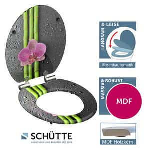 Schütte Záchodové prkénko se zpomalovacím mechanismem (orchidej) (100335885001)