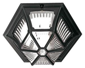 Elstead PR12-BLACK - Venkovní stropní svítidlo PARISH 1xE27/60W/230V IP44