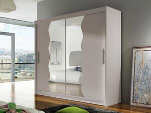 Skříň London X, Barva: kašmír, Osvětlení: bez osvětlení 5903211404450