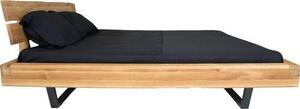 TRÁMOVÁ POSTEL, 140/200 cm barvy dubu Carryhome - Jednolůžkové postele, Online Only