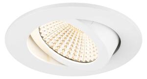 BIG WHITE SLV NEW TRIA 68 stropní vestavné svítidlo, 2700K, 60°, IP 20, kulaté, bílá 1007387