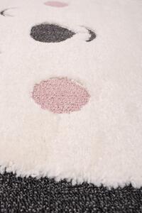 Dětský koberec Skandi Kids A1098A antracitový / krémový