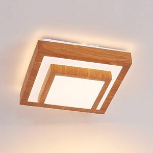 Lindby Tiril LED stropní světlo, hranaté, 27 cm