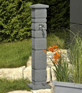 Zahradní SLOUPEK ROMANA, antracitový granit