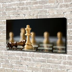 Foto obraz na plátně do obýváku Šachy oc-82288624