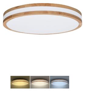 SOLIGHT LED stropní osvětlení WOODY 25W 1350lm 3CCT IP20 29cm
