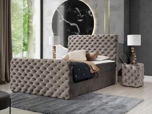 Kontinentální postel Tigline Lux, Rozměr postele: 120x200, Barva:: Velluto 29 5903211224959