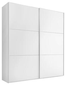 SKŘÍŇ S POSUVNÝMI DVEŘMI, bílá, 188/222/68 cm MID.YOU - Šatní skříně, Online Only