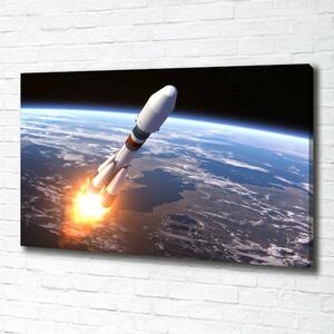 Foto obraz na plátně Kosmická raketa oc-82396633