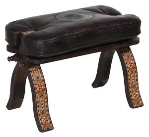 Orientální kožená židle "IMRAN ARAB"