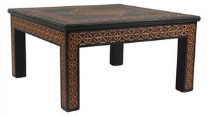 Marocký dřevěný stolek 