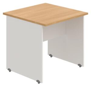 Jednací stůl GJ 800 – rovný, 80 cm, Dub Bílá