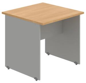 Jednací stůl GJ 800 – rovný, 80 cm, Dub Šedá