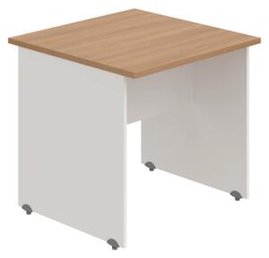 Jednací stůl GJ 800 – rovný, 80 cm, Višeň Bílá