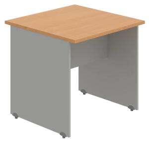 Jednací stůl GJ 800 – rovný, 80 cm, Buk Šedá