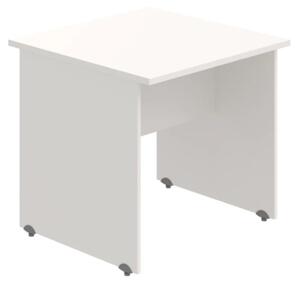Jednací stůl GJ 800 – rovný, 80 cm, Bílá Bílá