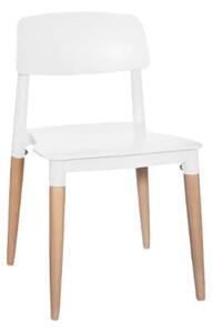 Dětská židlička SETRO, 30,5x53x32, bílá