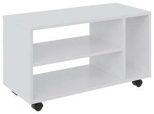 KOMODA POD TELEVIZI, bílá, 73,5/42/33,5 cm Boxxx
