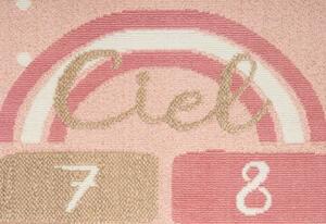 Dětský koberec CIEL II, 80x150, růžová