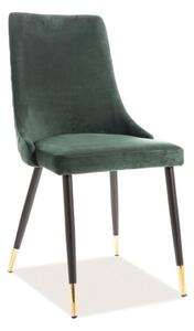Jídelní židle Praxis, zelená