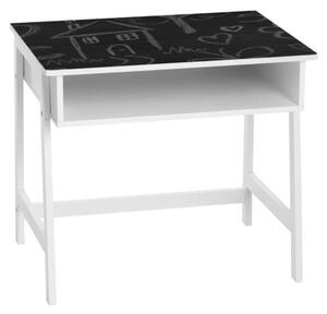 Dětský stolek PLESO, 58x52x46, bílá