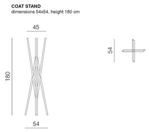 Prostoria designové stojanové věšáky Simetria Coat Stand