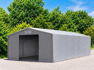 Mobilní skladová hala 8x12m - šedá barva Šedá
