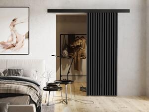Interiérové posuvné dveře Boxdis 70, Barva: Grafit antracit/Černá 5903211125836
