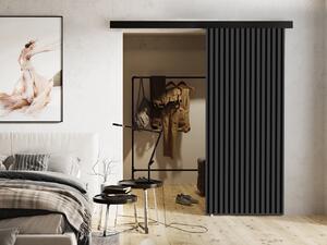Interiérové posuvné dveře Boxdis 80, Barva: Grafit antracit/Černá 5903211125874