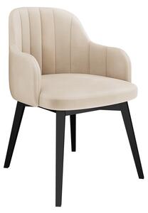 Čalouněné křeslo ST105, Barva křesla: černá, Potah: Magic Velvet 2250 5903211304842