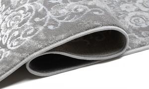 Kusový koberec Seda šedo bílý 120x170cm