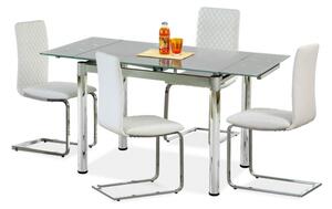 Jídelní stůl Halmar LOGAN - barevné provedení: šedá