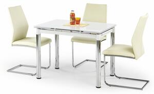 Jídelní stůl Halmar LOGAN - barevné provedení: bílá