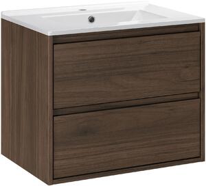 Sada umyvadlo Comad Lava UM-CFPLAVA60DDP, skříňka Comad Viola VIOLA VILLA 82-60-46-2S