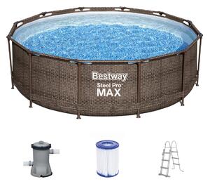 Bestway Bazén s příslušenstvím Steel Pro Max™ DELUXE SERIES™, Ø 3,66 x 1 m (100338631)