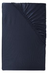 Livarno home Žerzejové napínací prostěradlo, 90-100 x 200 cm (modrá) (100392944003)