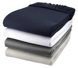 Livarno home Žerzejové napínací prostěradlo, 90-100 x 200 cm (100392944)