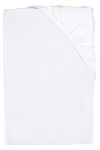 Livarno home Žerzejové napínací prostěradlo, 90–100 x 200 cm (bílá) (100392606001)