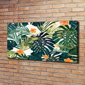 Moderní obraz canvas na rámu Tropické listí oc-83854807