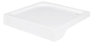 Besco Čtvercová sprchová akrylátová vanička OSKAR SQ 70x70 (80x80, 90x90) IP Rozměry (cm): 70x70