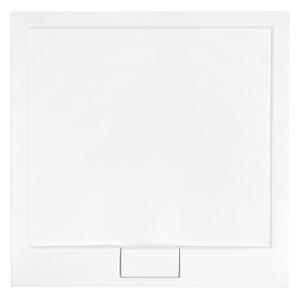 Besco Čtvercová sprchová akrylátová vanička AXIM SQ 80x80 (90x90) UltraSlim Rozměry (cm): 80x80