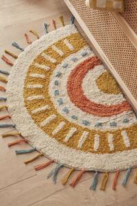 Calma House Půlkulatý koberec Arco Multicolor,80x45 cm, bavlna